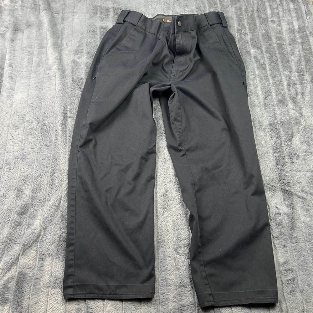 5.11 Tactical Series Mens Black Utility Work Pants Size 40 Regular Duty Trousers